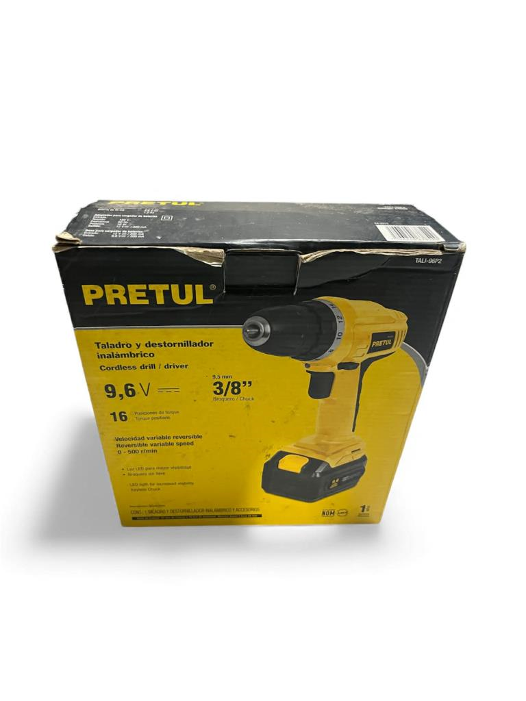 Taladro Inalambrico 10v Pretul