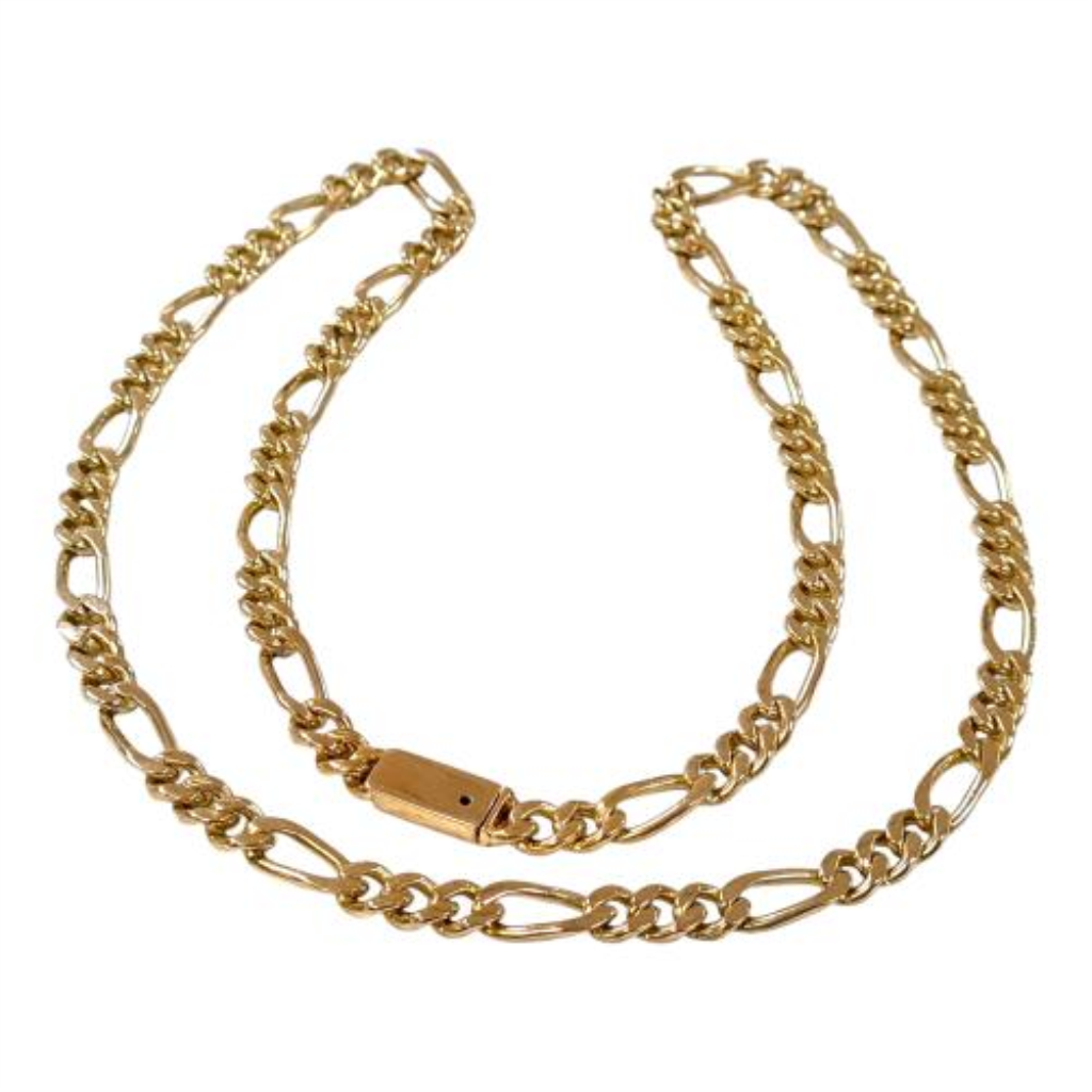 Cadena Cartier Oro, 14 K, 65.20 Grs, Medida 66 Cm