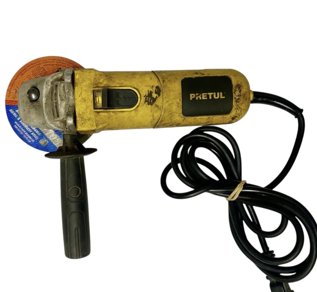 Esmeriladora Angular/rehilete 4 1/2" Pretul