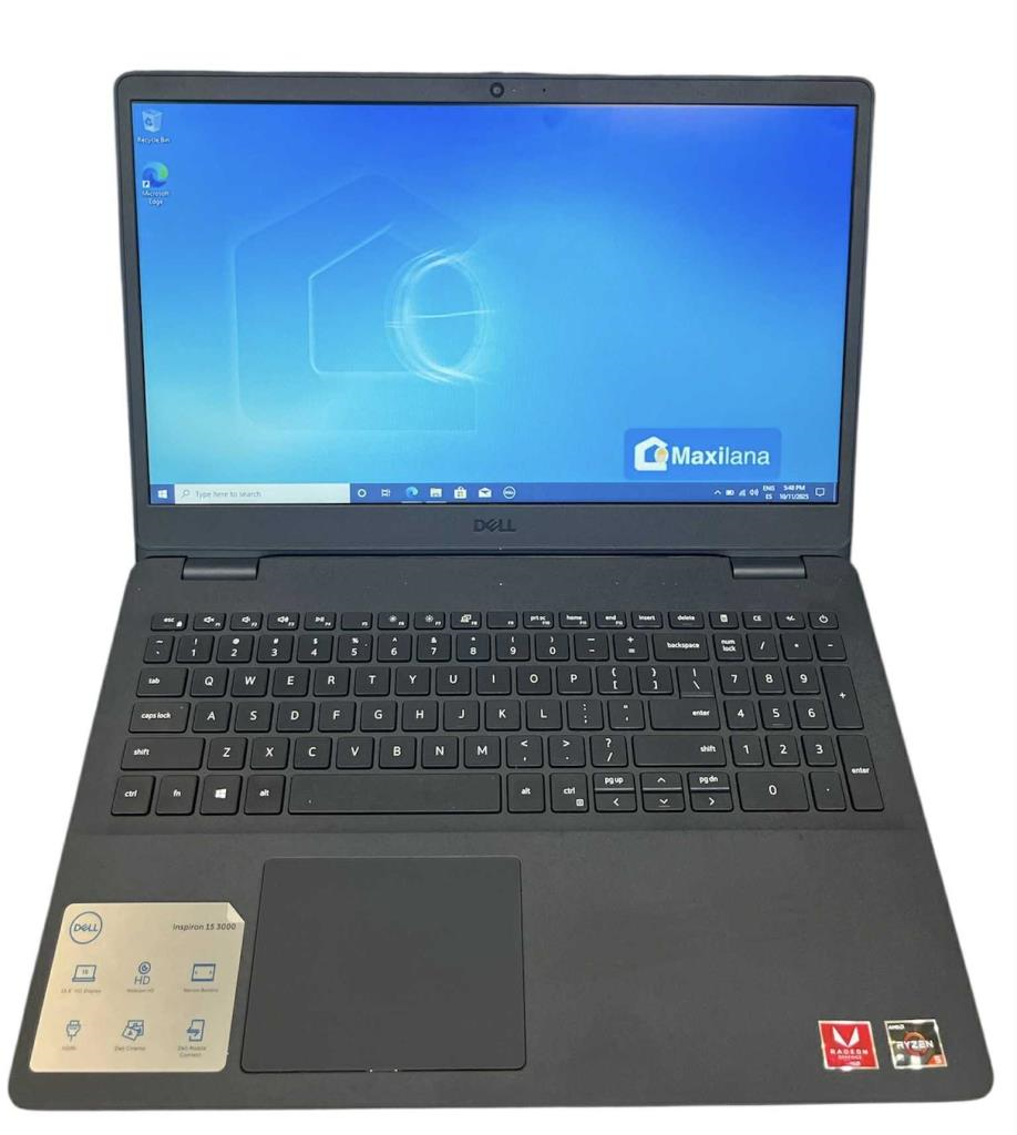 Computadora Laptop Dell, Generación 1th, Amd, Ryzen 5, Ssd 240/256gb, Memoria Ram 8gb
