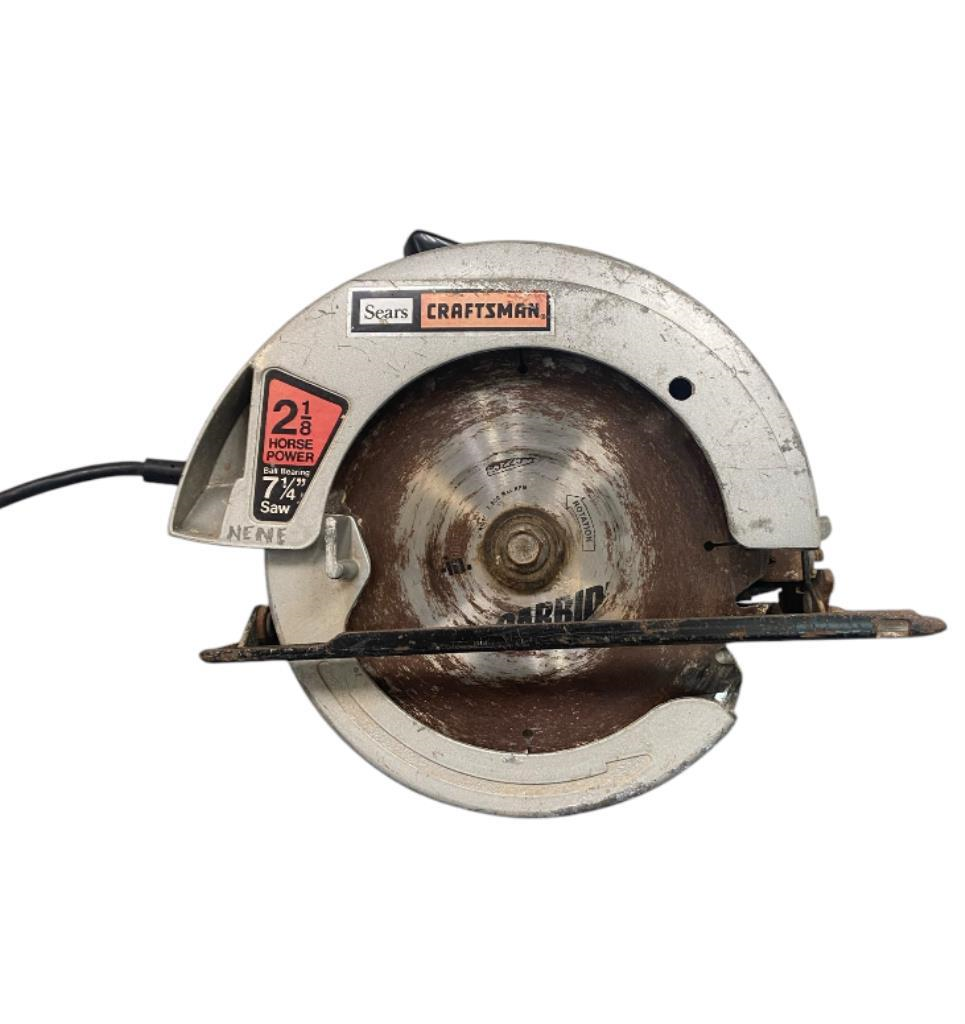 Sierra Circular 7 1/4" Articulo En Liquidación Craftsman
