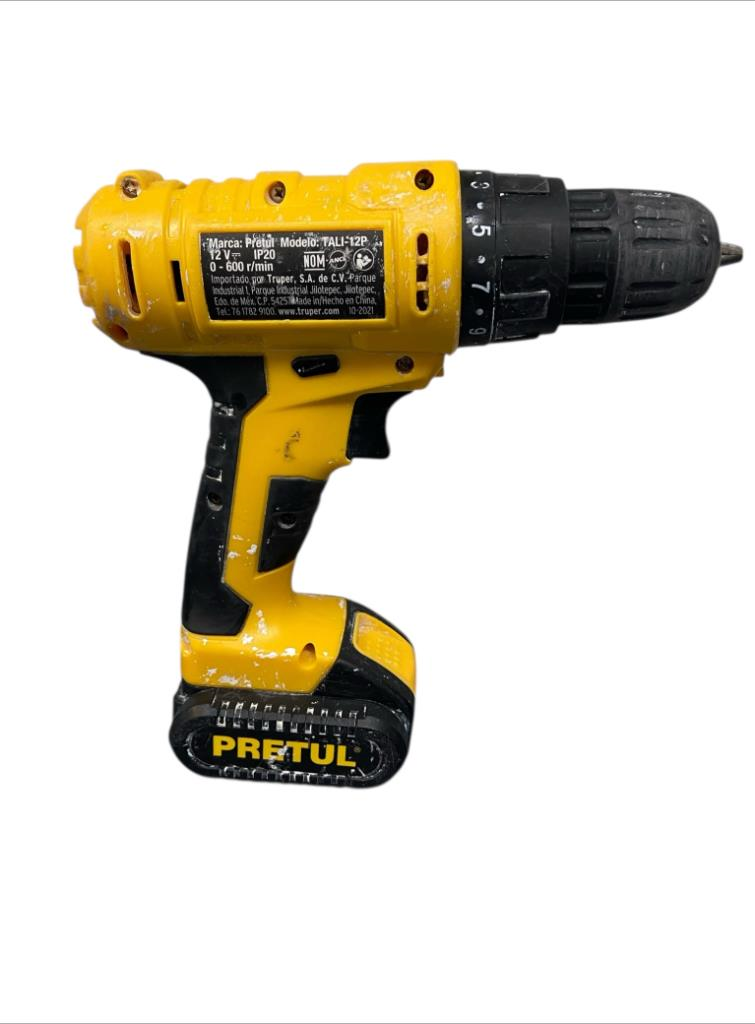 Taladro Inalambrico 12v Pretul