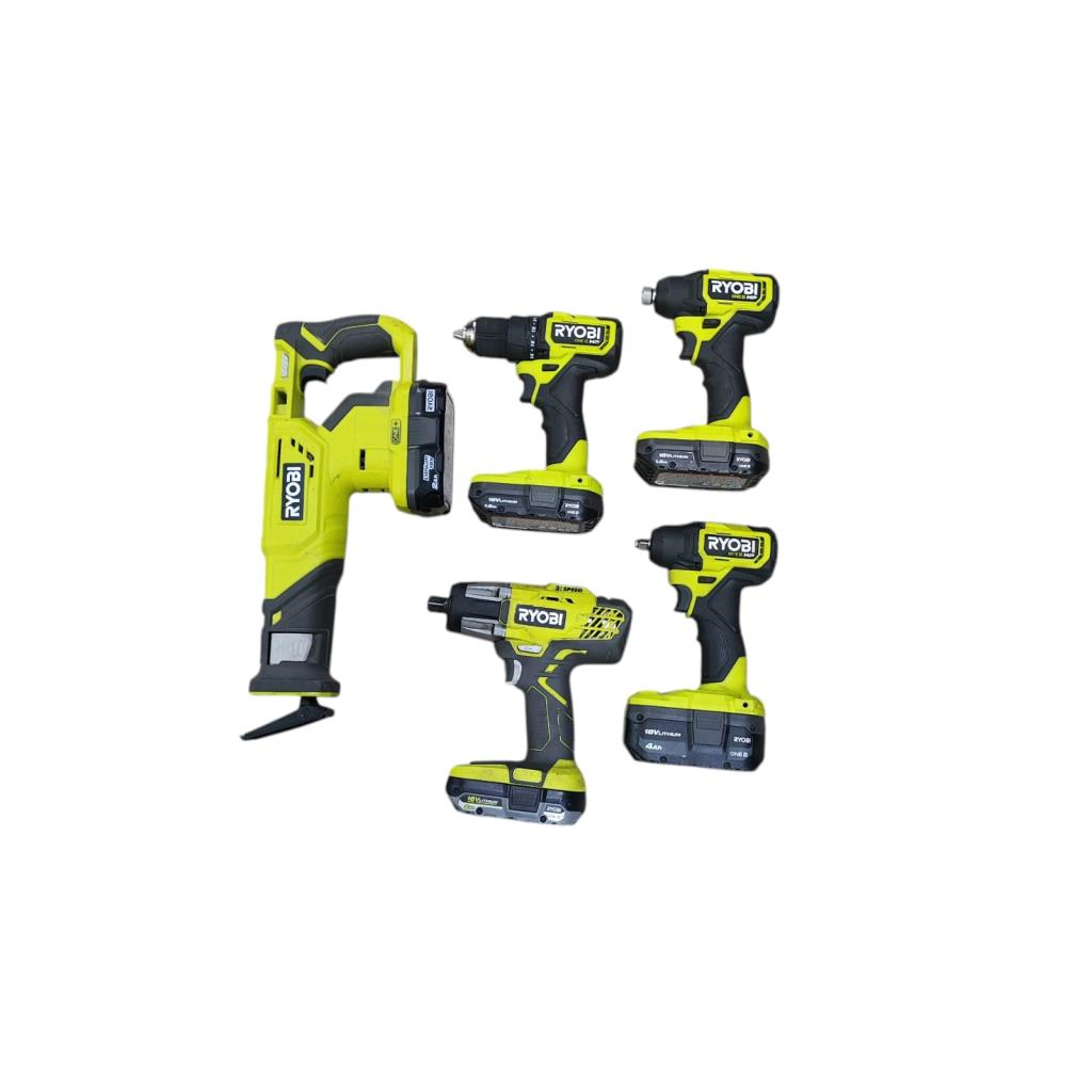 Rotomartillo Inalambrico Kit De 4 Pzas 