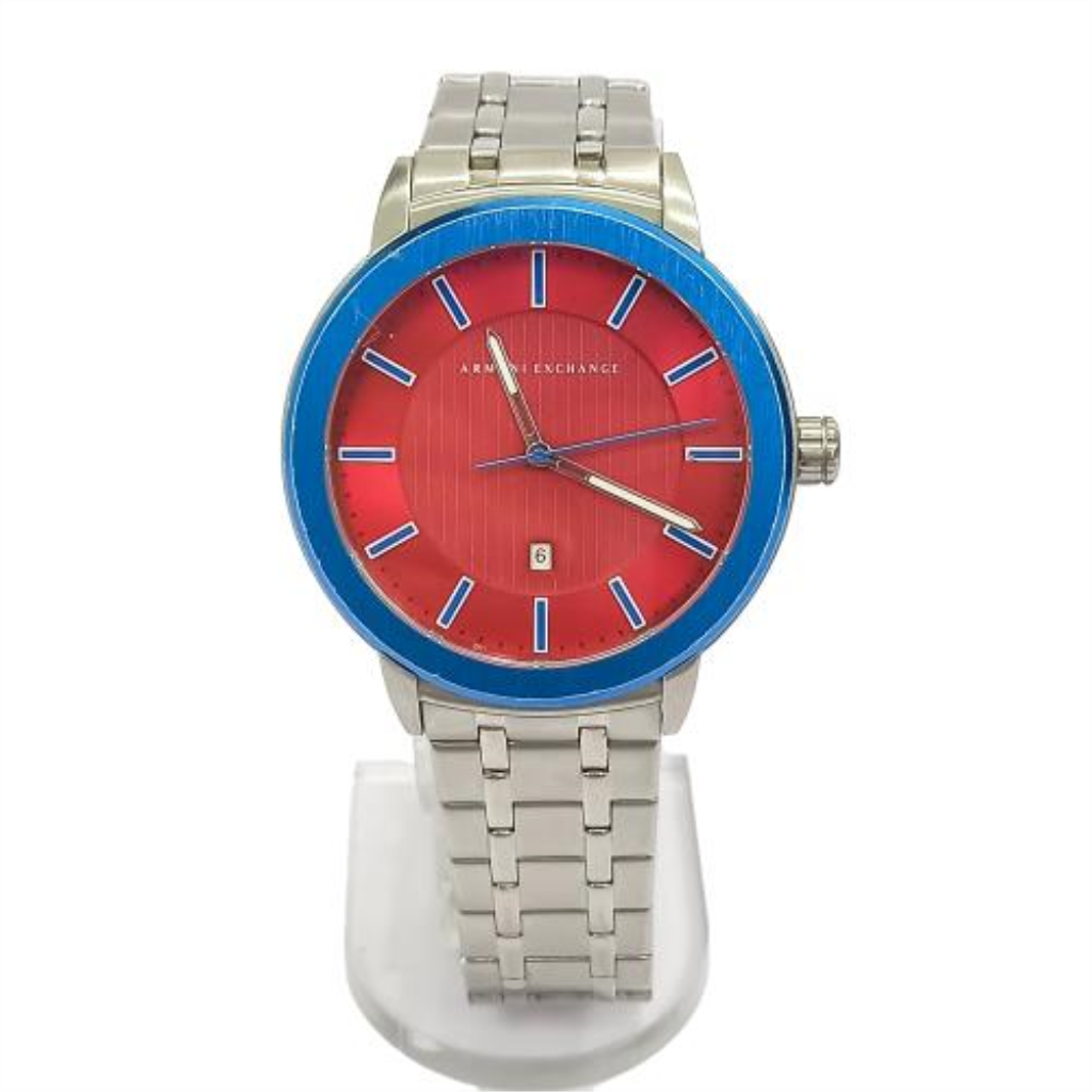 Reloj armani online rojo