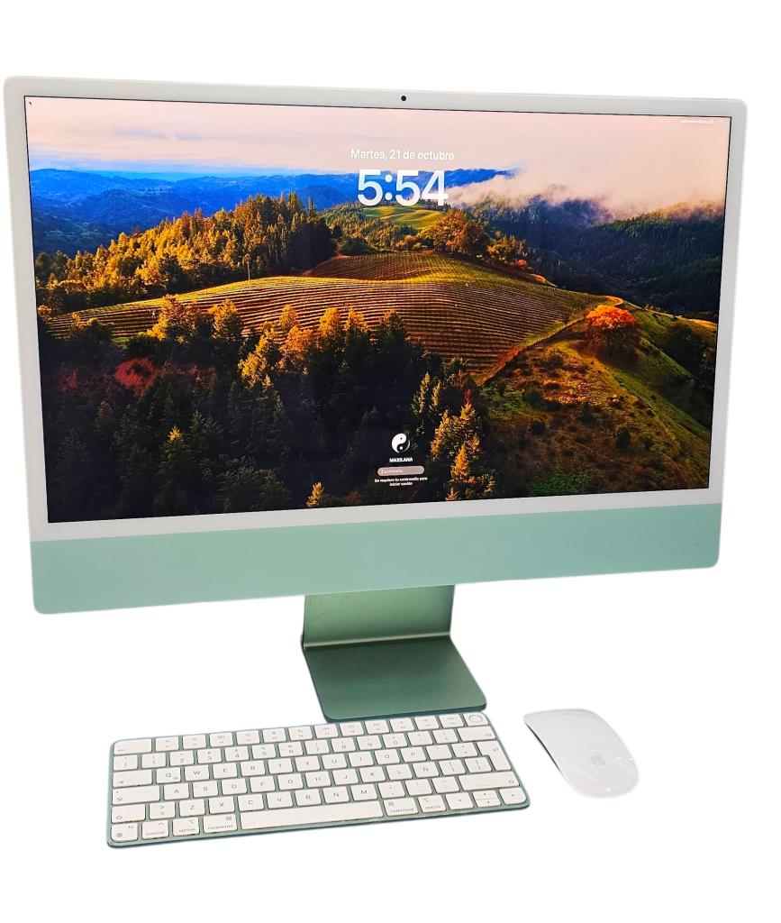 Computadora Imac 24" M1 (2021) Apple, Apple, M1, Ssd 480/512gb, Memoria Ram 8gb
