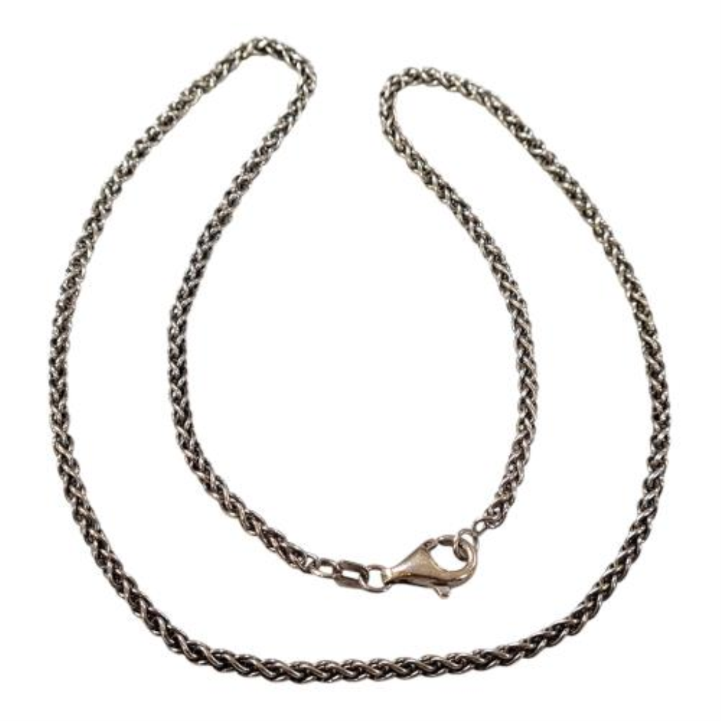 Cadena Moderna Plata, 925 K, 8.40 Grs, Medida 42 Cm