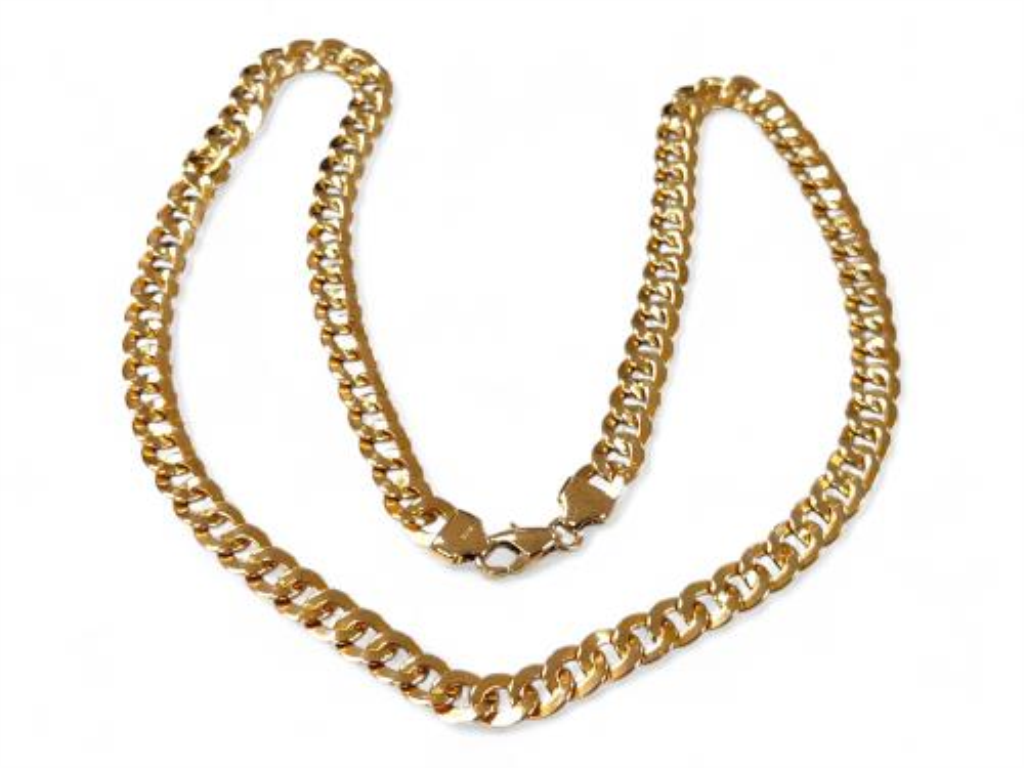 Cadena Eslabones Oro, 14 K, 62.40 Grs, Medida 60 Cm