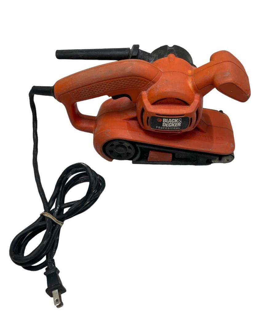 Lijadora De Banda Articulo En Liquidacion Black And Decker