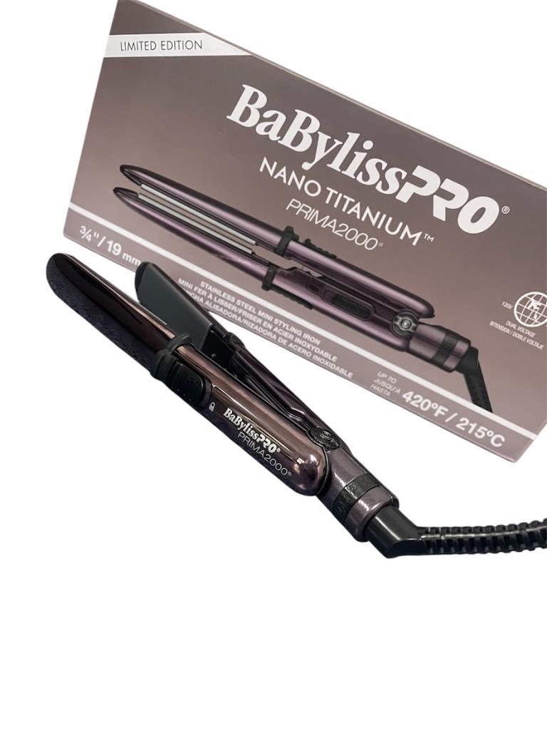 Plancha Alaciadora De Cabello Titanio Miini 3/4 Babyliss Babyliss