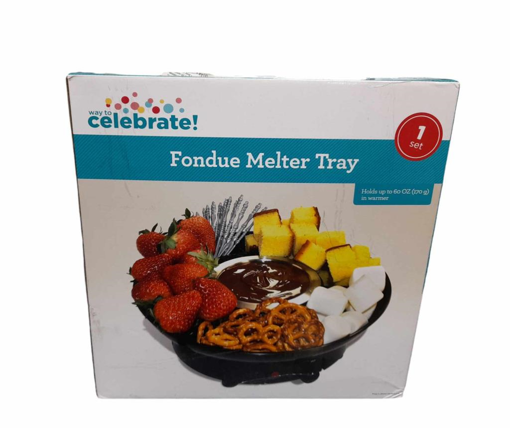 Fuente De Chocolate Eléctrica Calentador De Fondue Melter Celebrate