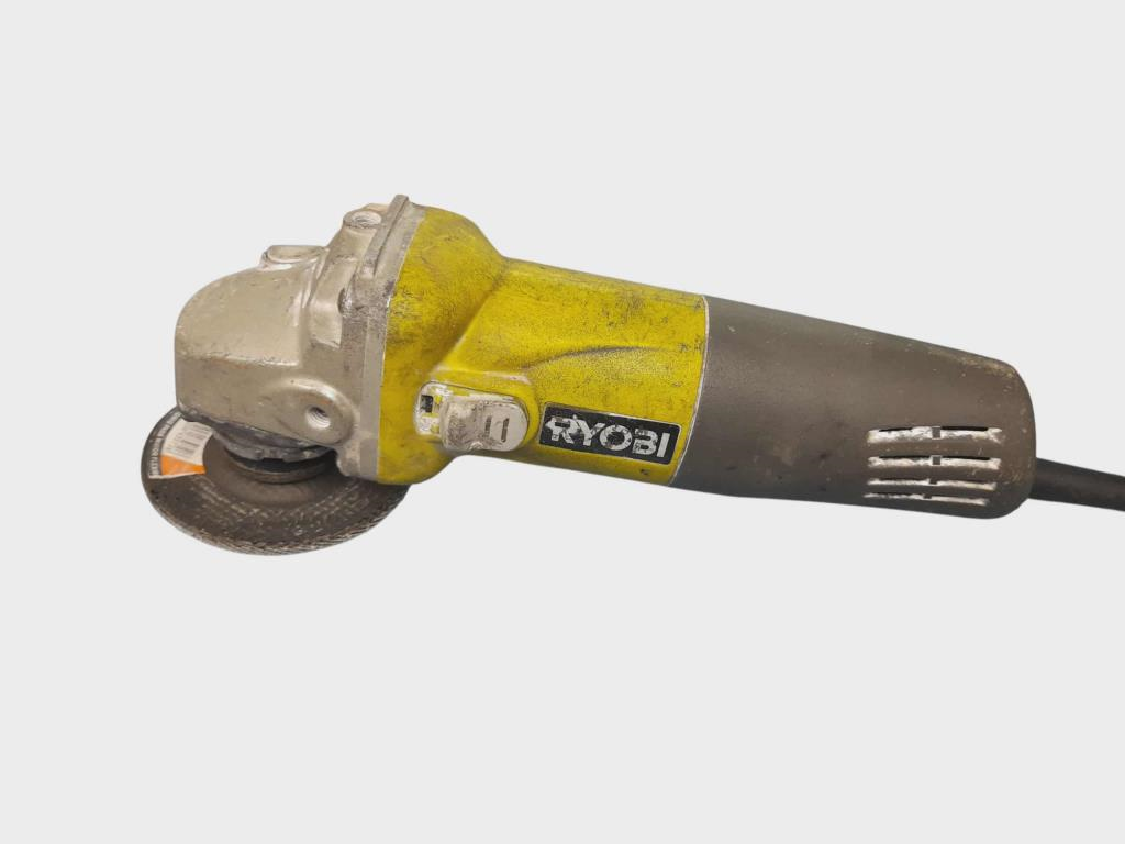 Esmeriladora Angular/rehilete 4 1/2" Solo Disco No Guarda No Mango Ryobi