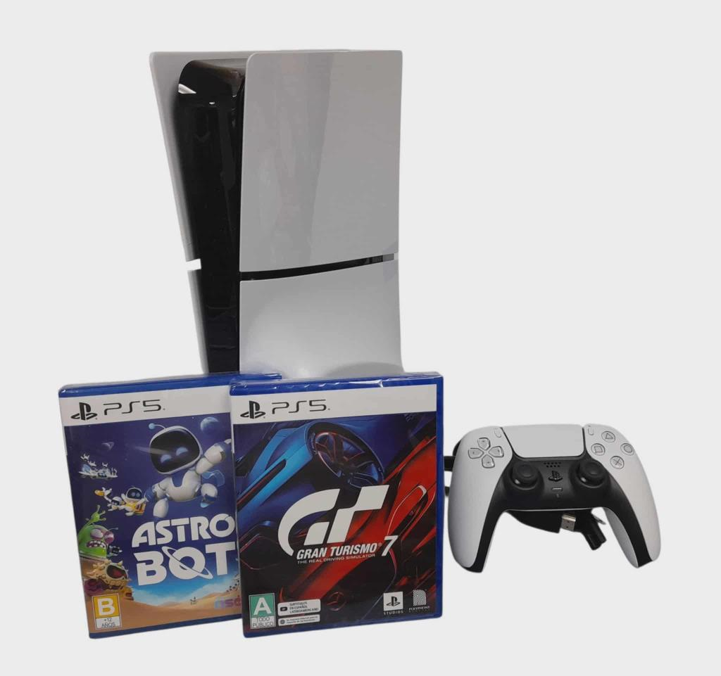 Videojuego Play Station 5 Slim 1 Control 2 Juegos Sellados Sony, 1 Tb Sony