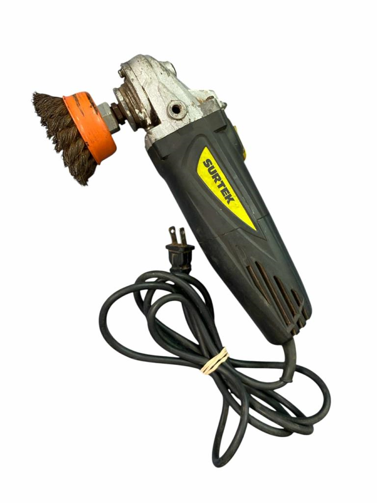 Esmeriladora Angular/rehilete 4 1/2" Cepillo Surtek