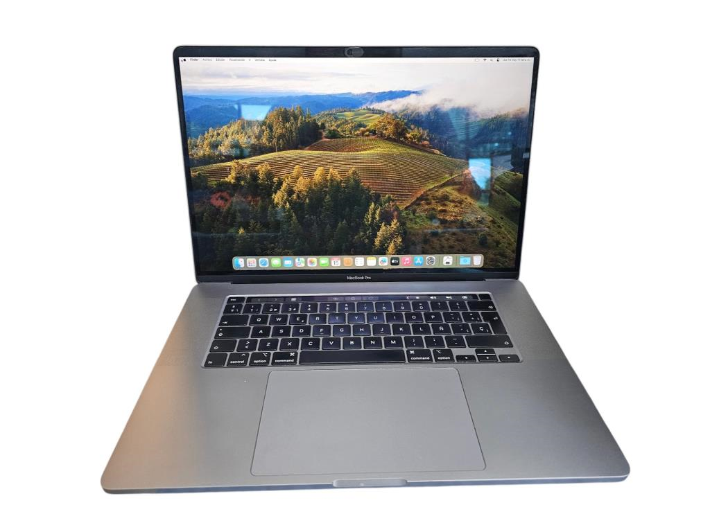 Computadora Macbook pro 16" (2019) Apple, Intel, Core I7, Ssd 480/512gb, Memoria Ram 16gb