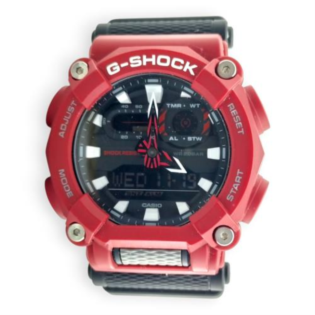  Reloj Casio G-shock Classic Ga-900 Caja Rojo 