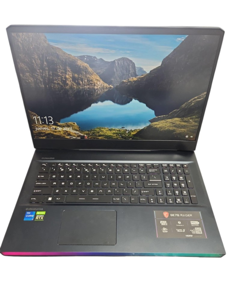 Computadora Laptop Msi, Generación 11th, Intel, Ssd 1tb, Memoria Ram 16gb