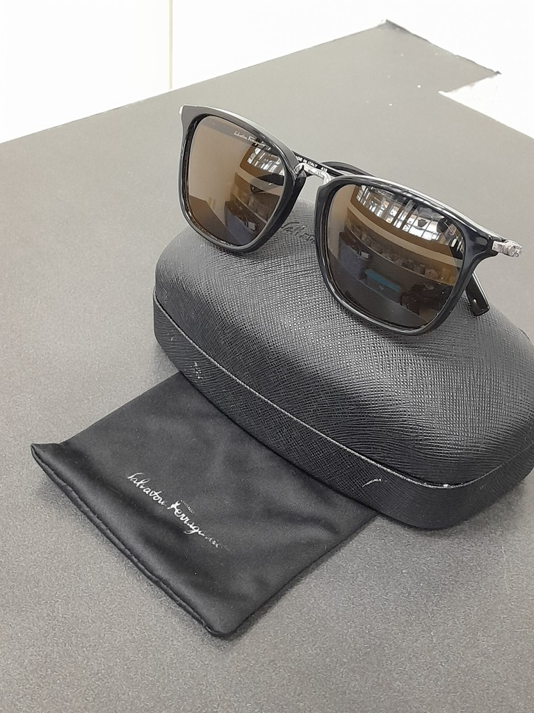 Lentes Para Sol De Moda Buen Estado Salvatore Ferragamo, Unisex Salvatore Ferragamo