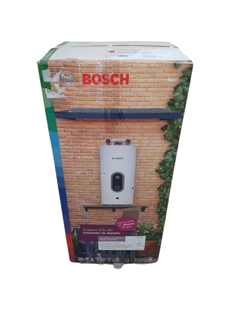 Boiler/ Calentador De Agua De Gas 40 Lts Bosh