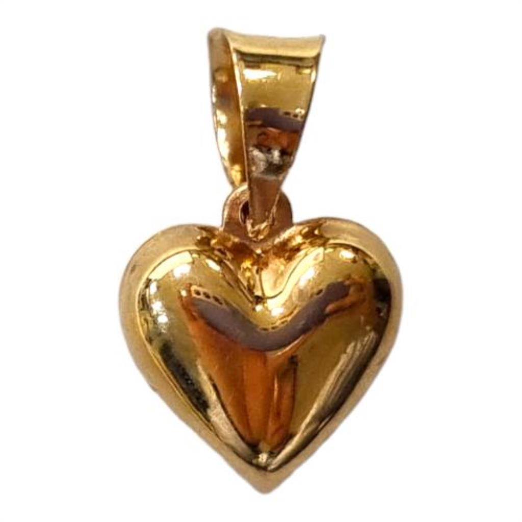 Dije Corazon Joyeria Nueva 10k  0.7 Grs.