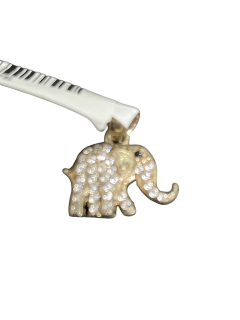 Dije De Plata Elefante  C/ P. S. Joyeria Nueva 925k  2.0 Grs.