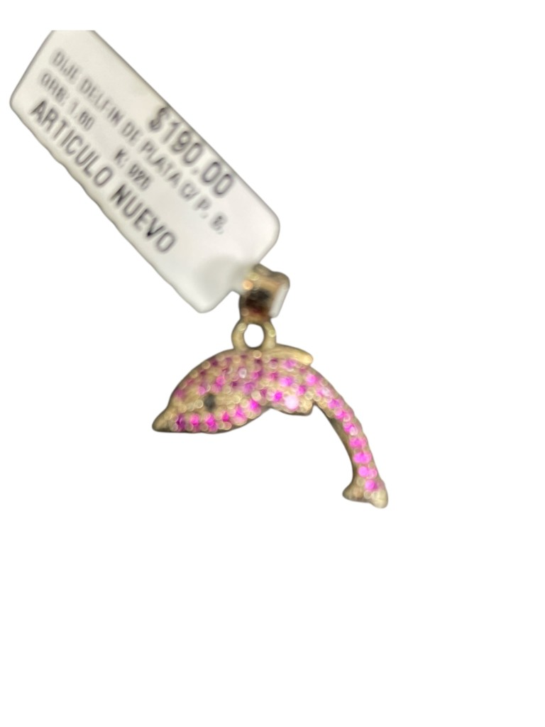 Dije Delfin De Plata C/ P. S. Joyeria Nueva 925k  1.6 Grs.