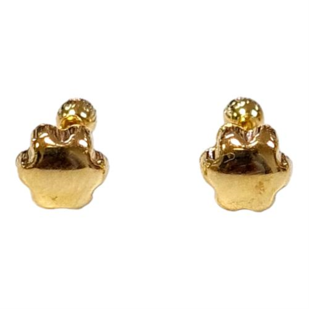 Broqueles Roseta Joyeria Nueva 10k