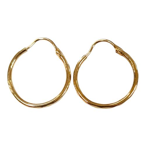 Par De Coquetas Facetadas Joyeria Nueva 10k  0.7 Grs.