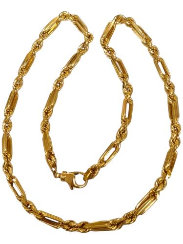 Cadena Torzal Figaro 65 Cm 14k  29.4 Grs.