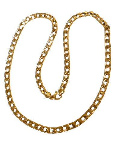 Cadena Barbada 60 Cm 14k  28.7 Grs.