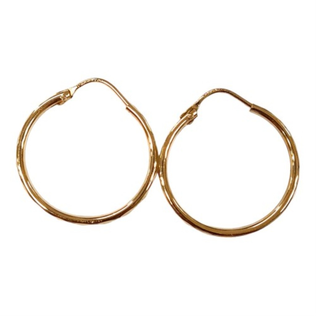 Par De Coquetas Facetadas 10k  1.2 Grs.