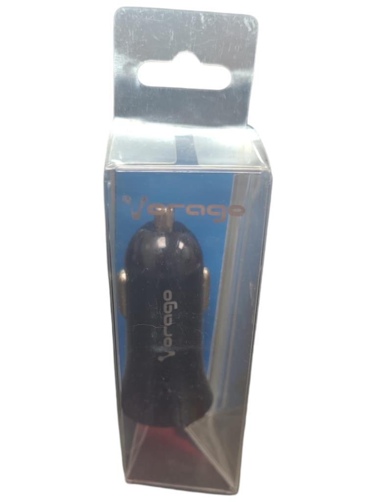 Cargador Auto A 2 Usb (negro)                     