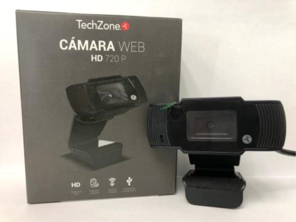 Camara Web Hd Con Microfono Usb  Techzone