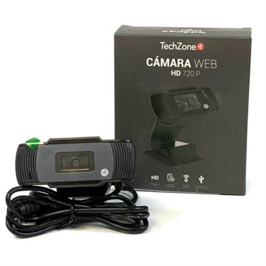 Camara Web Hd Con Microfono Usb  Techzone