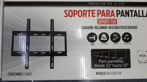 Soporte Tv Fijo 50kg 32 A 70 Vesa 400 X 400       