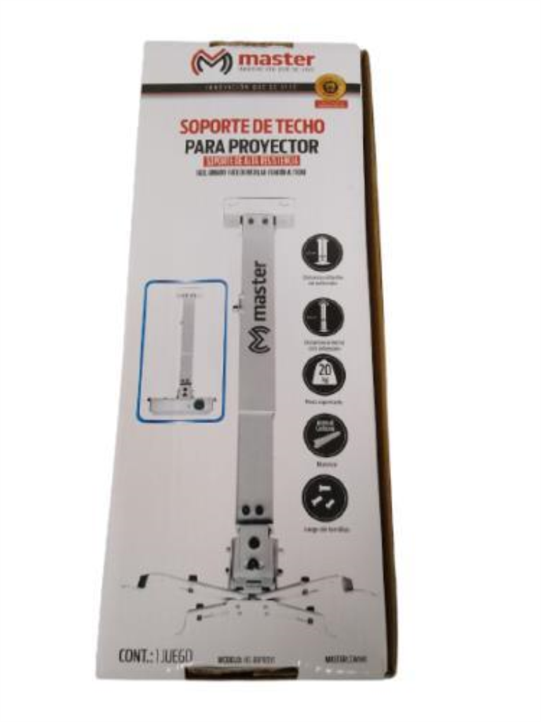 Soporte Para Proyector Universal A Techo 65cm 