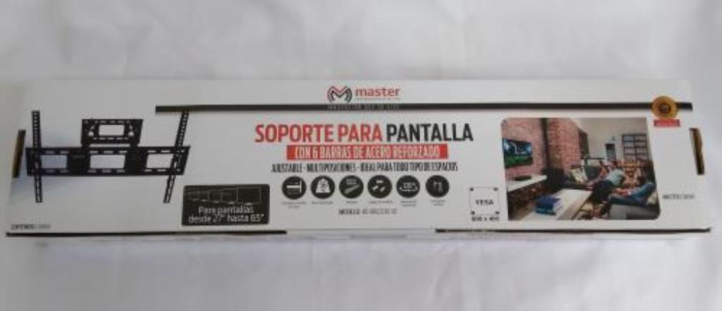 Soporte Tv Doble Brazo 56kgs 32" A 65"            