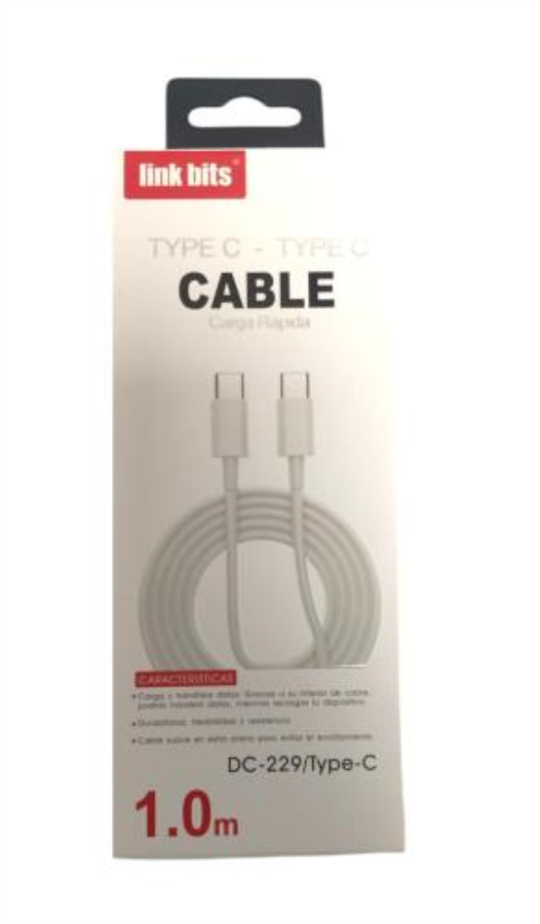 Cable De Carga Tipo C A Tip C                      Link Bits