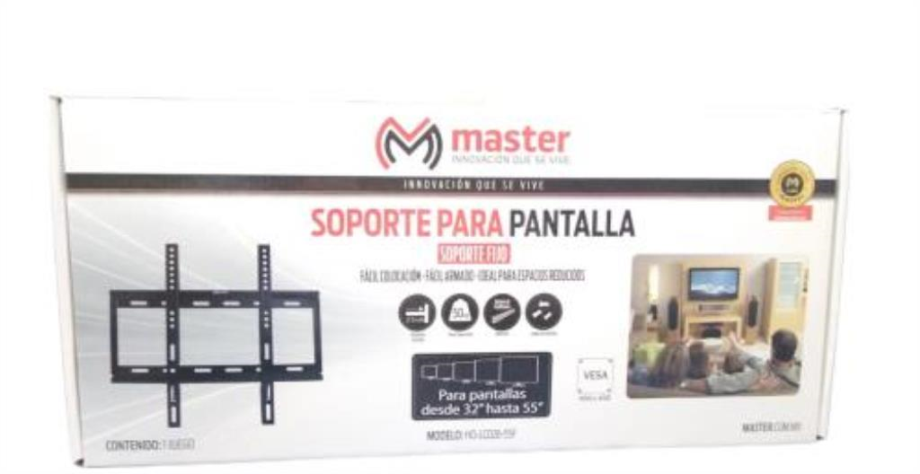 Soporte Tv Fijo 50kg 32 A 70 Vesa 400 X 400 (ho-lc