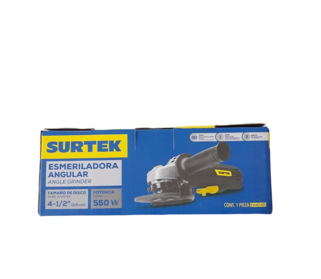 Miniesmeriladora Angular (rehilete) 4-1/2" 550w 