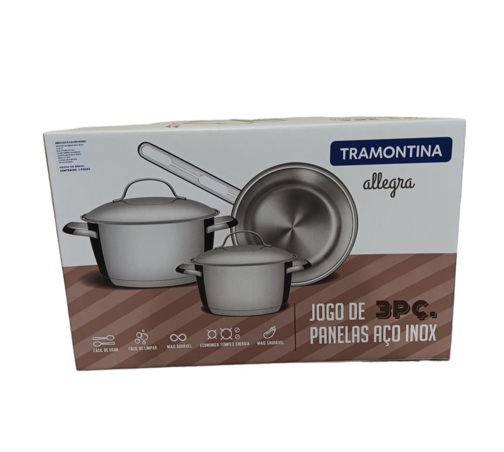 Bateria De Cocina 3pzas Allegra 