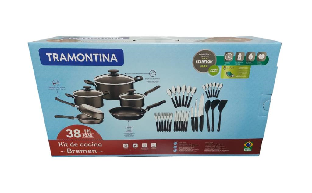 Bateria De Cocina 38 Pzas                         