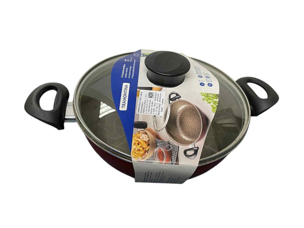 Arrocera Con Tapa 24 Cm Paris 