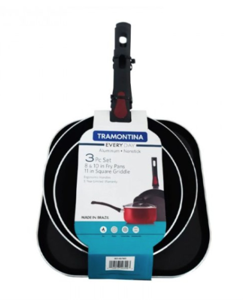 Juego Sarten/bifera 3pzas 