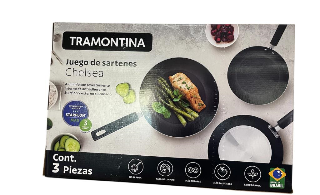 Juego De Sartenes 3 Pzas 