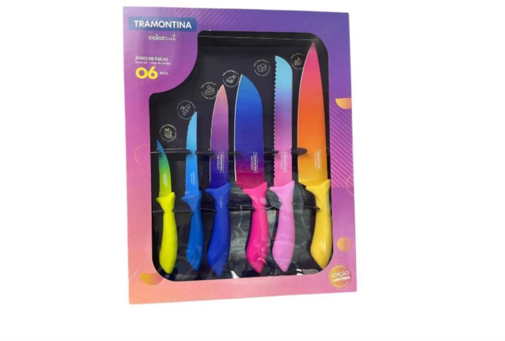 Juego Cuchillos 6pzas Colorcut 
