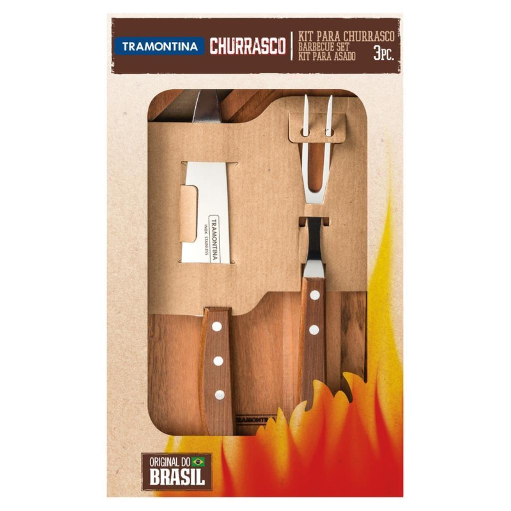 Jgo. Para Asado 3 Pzas Tradicional 