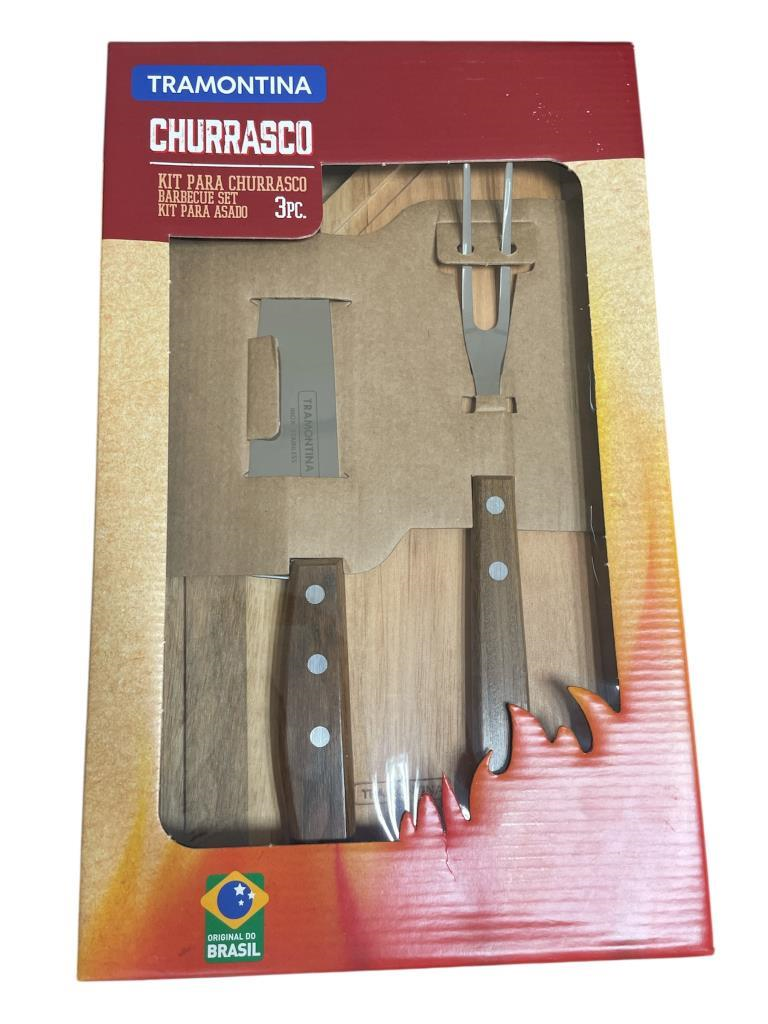 Jgo. Para Asado 3 Pzas Tradicional 