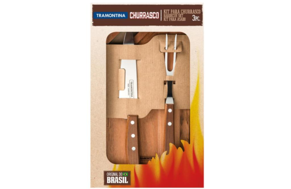 Jgo. Para Asado 3 Pzas Tradicional 