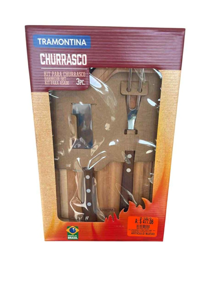 Jgo. Para Asado 3 Pzas Tradicional 