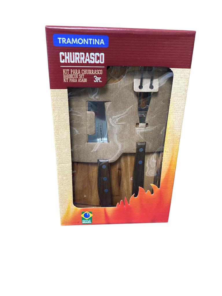 Jgo. Para Asado 3 Pzas Tradicional 